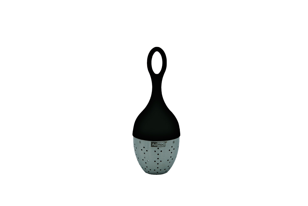 Schwimmender Teefilter  -  Floatea Edelstahl/Kunststoff schwarz